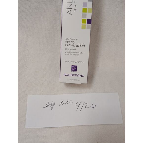 Andalou Age Defying SPF 30 Ultra Sheer Daily Defense Face Moisturizer 9 2.7 oz - Picture 7 of 7